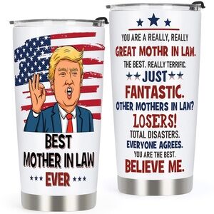 20 OZ Stainless Steel Insulated Best Mother In Law Ever Tumbler Cup